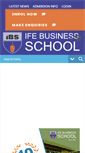 Mobile Screenshot of ifebusinessschool.com